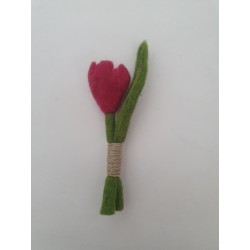 Brosa lalea fucsia